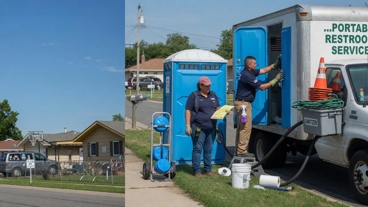 Portable Toilet Rental in Fraser, MI near me